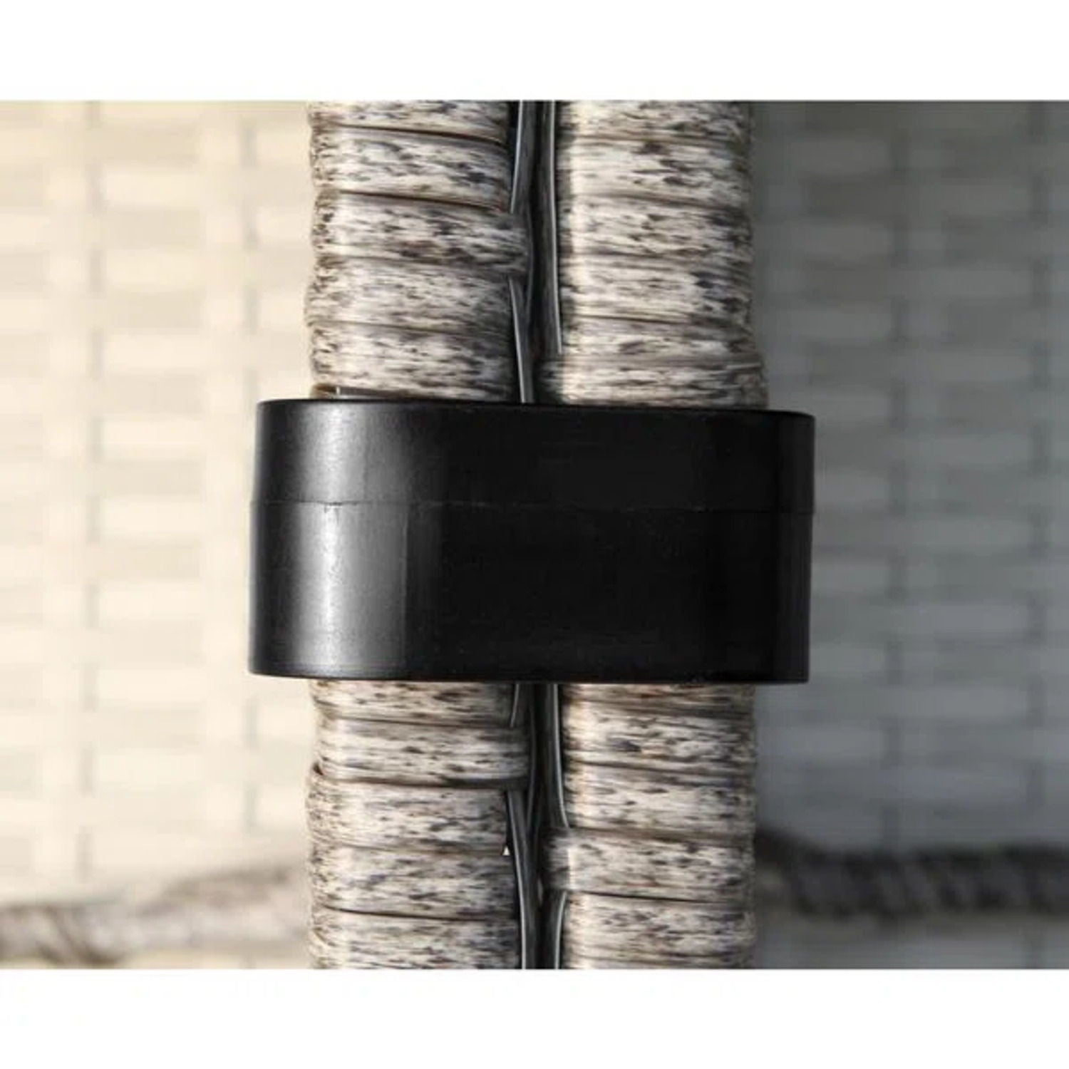 Modern Patio Rattan Sectional Set With Cushions