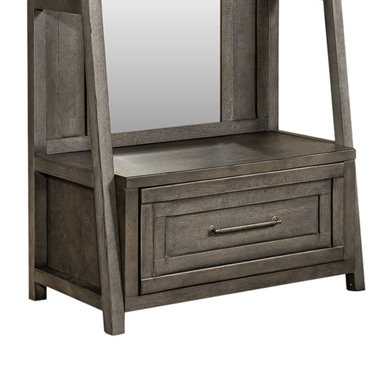 Modern Farmhouse - Hall Tree Base - Dusty Charcoal