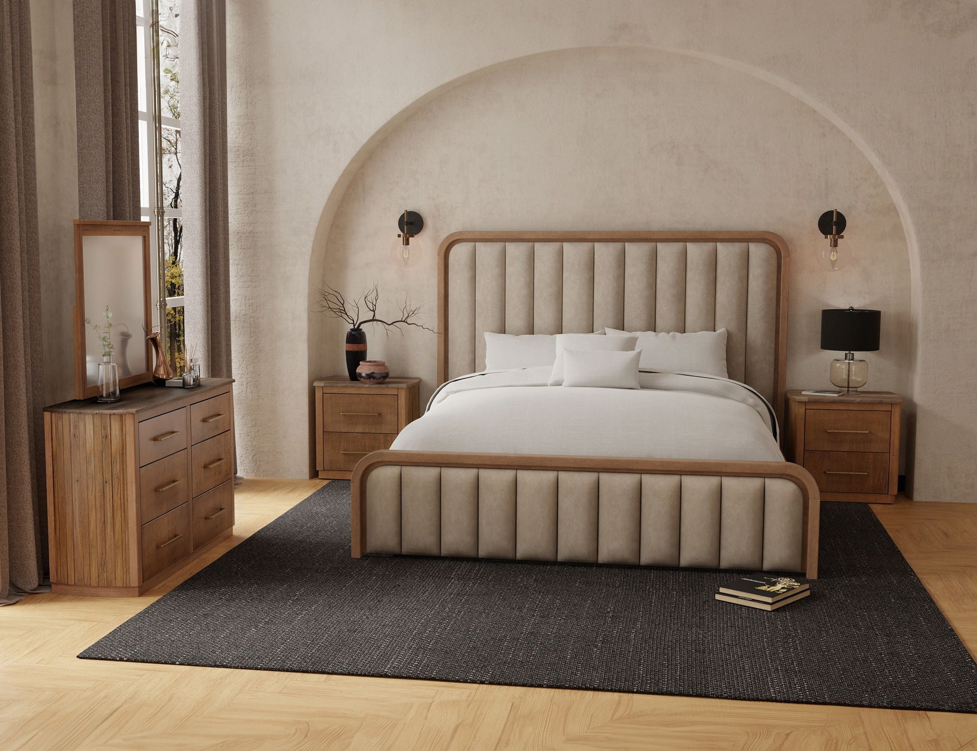 International Furniture Direct Mezquite - Dresser - Brown | Meri Furniture