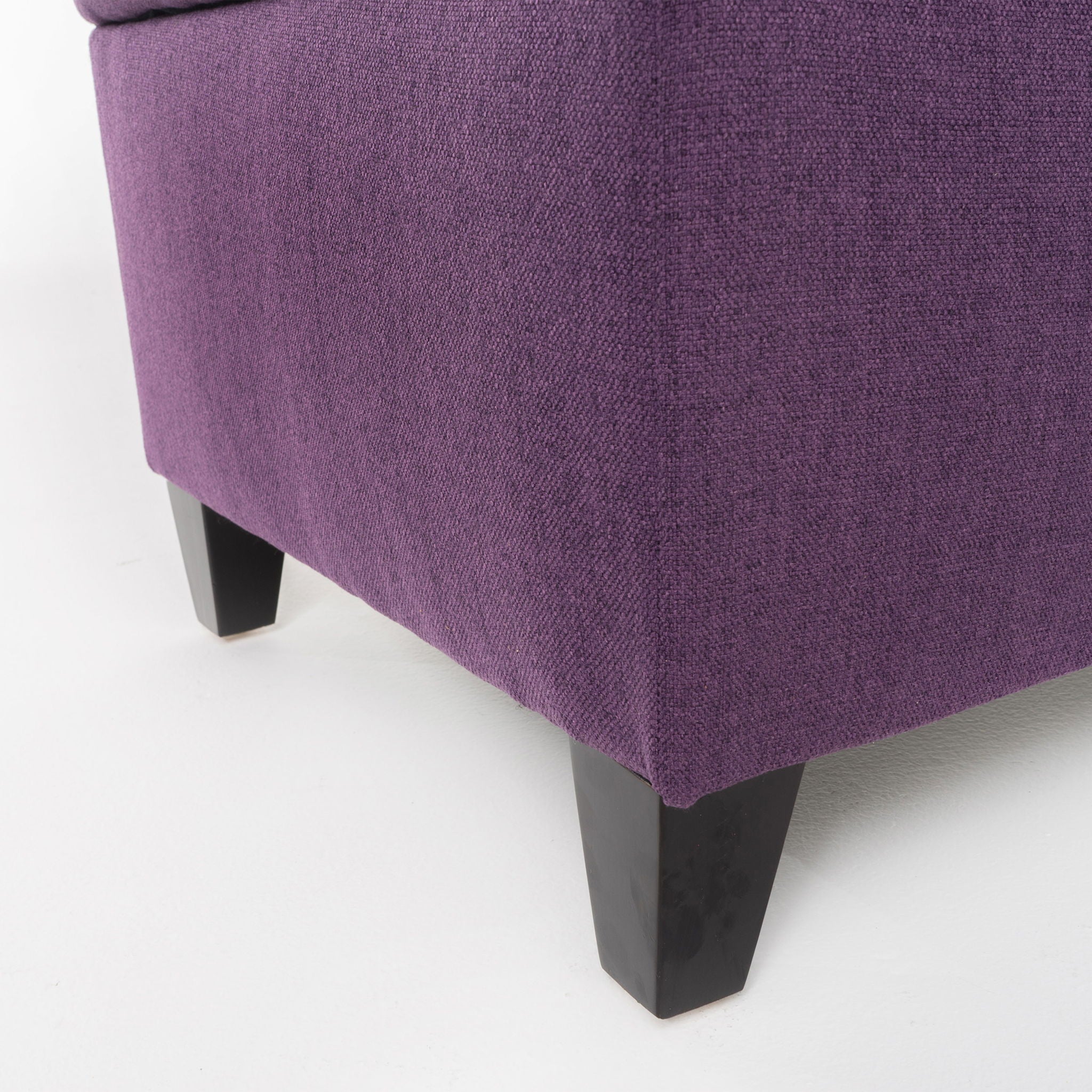Juliana - Storage Ottoman With Birch Legs
