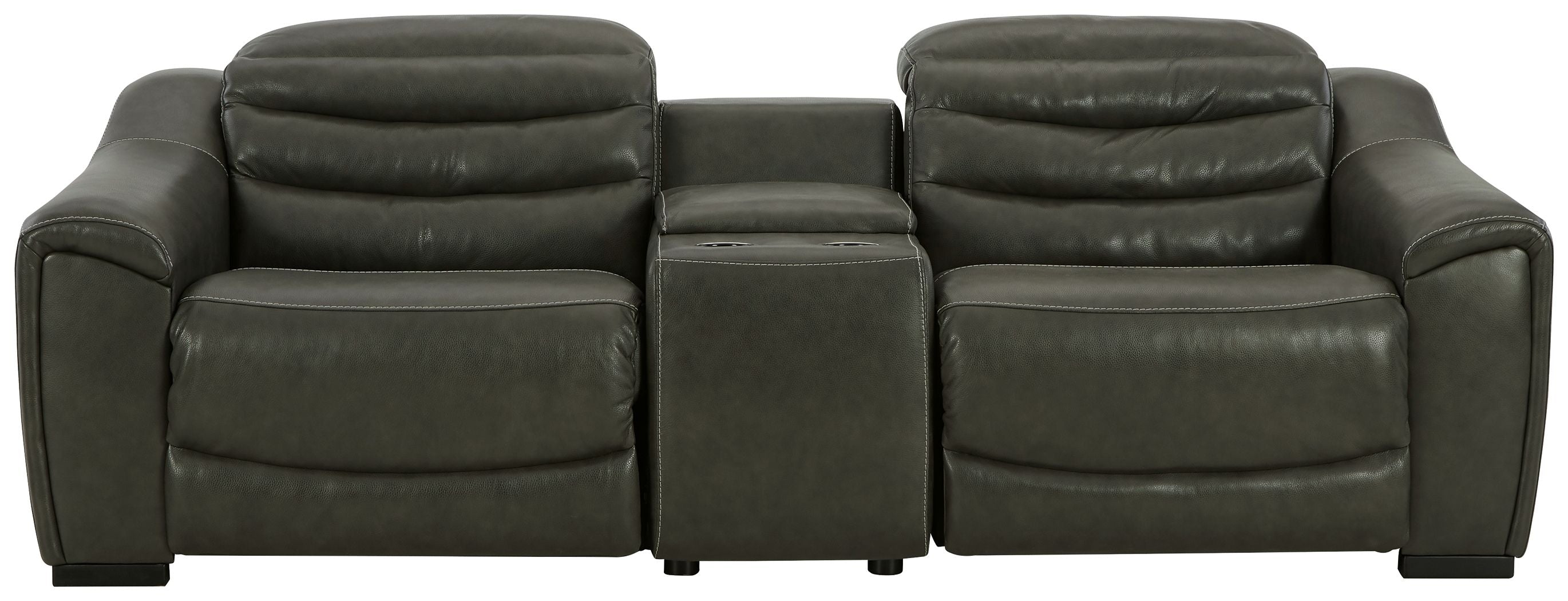 Signature Design by Ashley® Center Line - Power Recliner Sectional | Meri Furniture