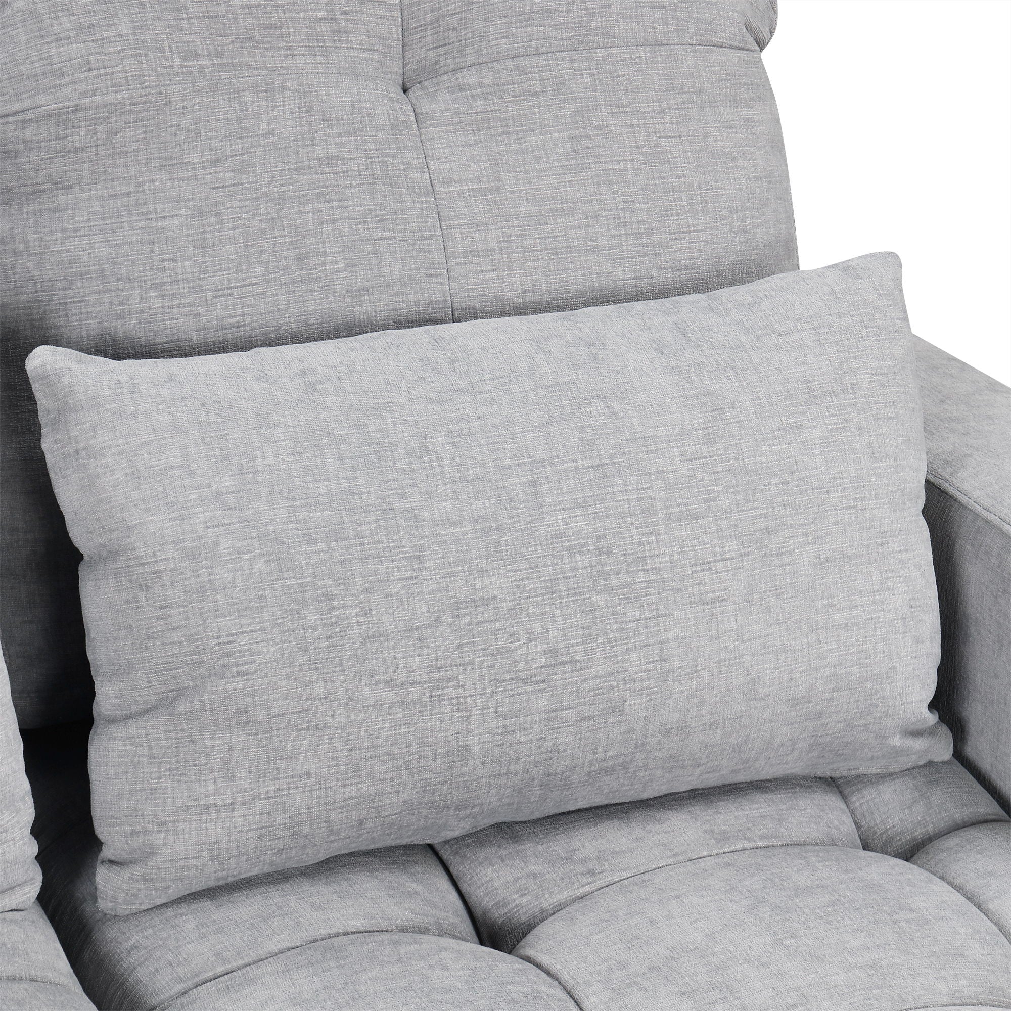 Oversized U-Shaped Versatile Sectional, Pull-Out Sofa Bed With Double Storage Chaise Lounges And 2 USB Ports For Living Room