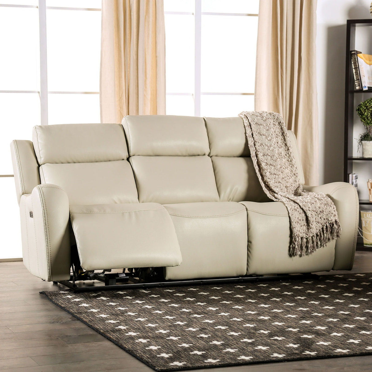 Furniture of America Barclay - Power Motion Sofa | Meri Furniture