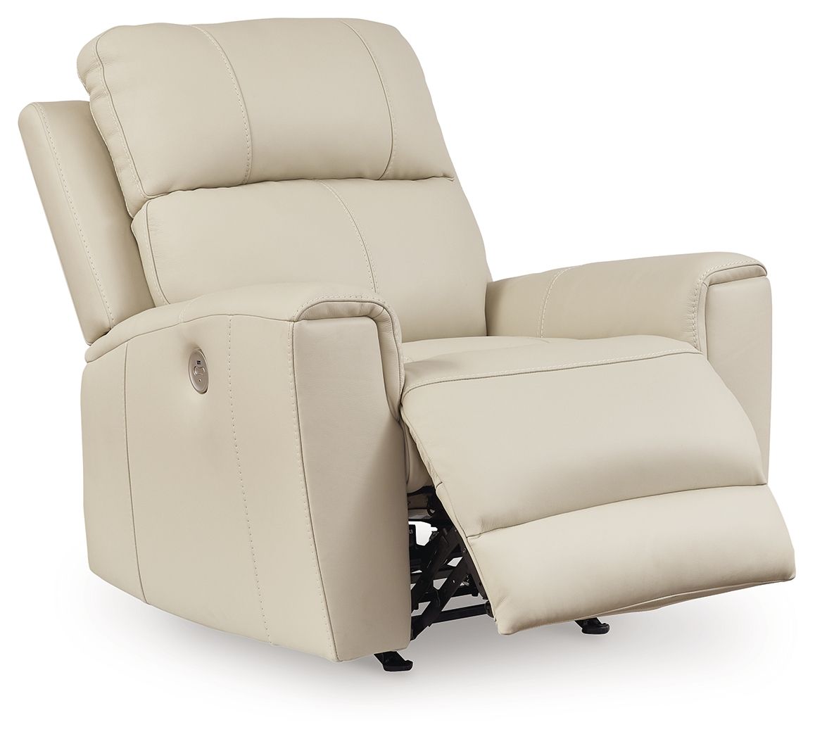 Signature Design by Ashley® Dahlmoore - Almond - Power Rocker Recliner | Meri Furniture