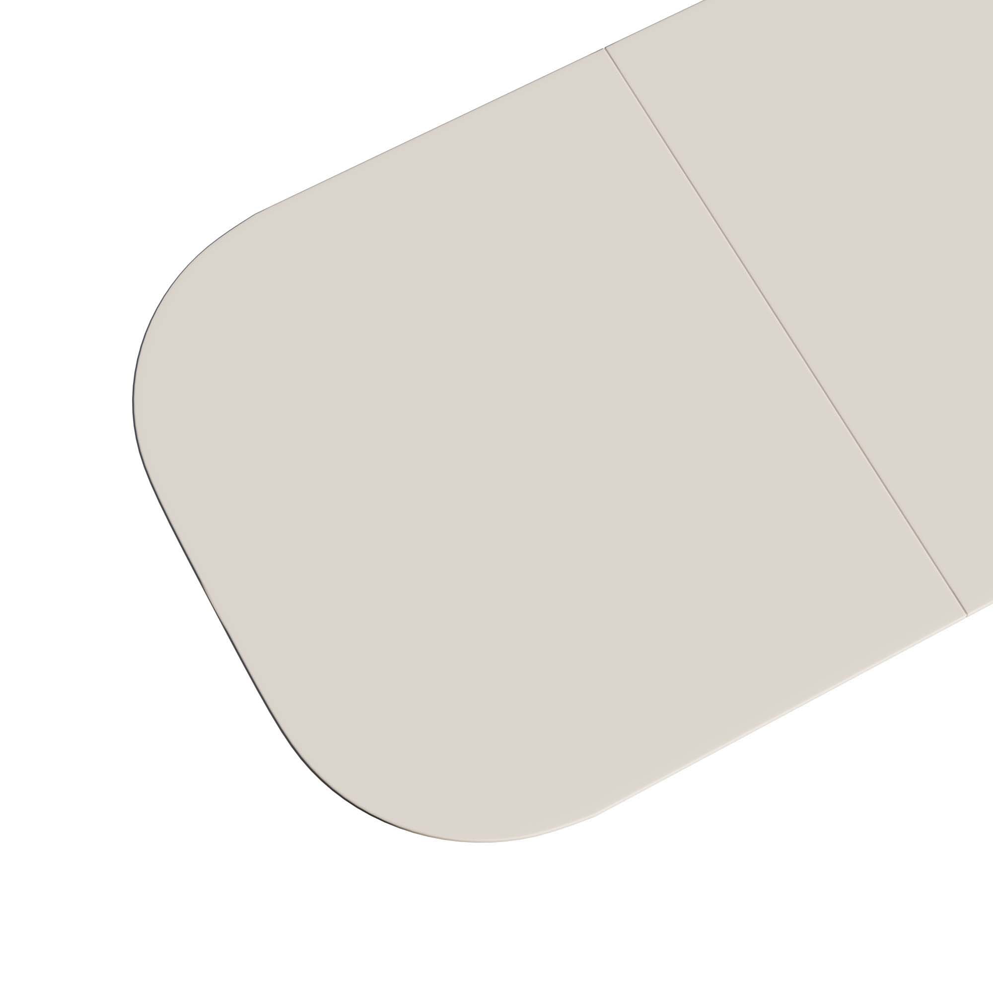 Modern Dining Table With Vertical Striped Legs