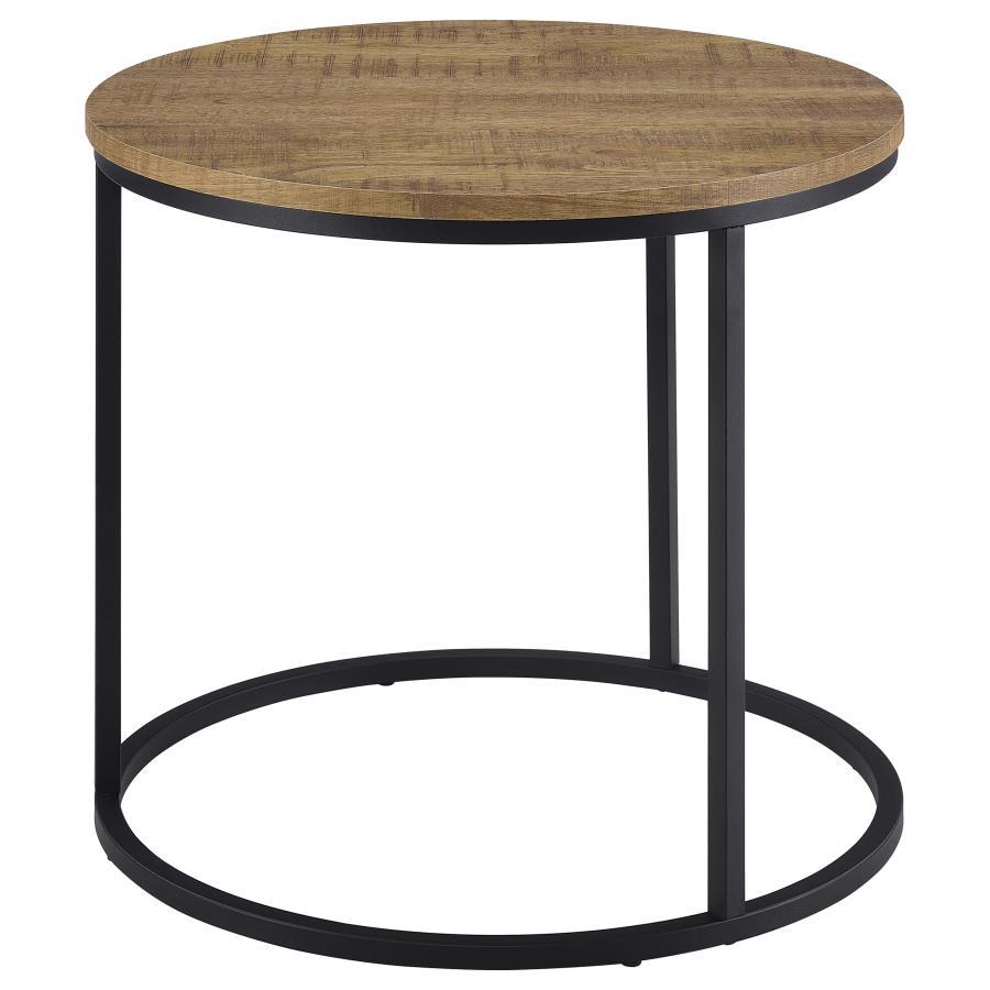 Lainey - Round Occasional Side End Table - Mango