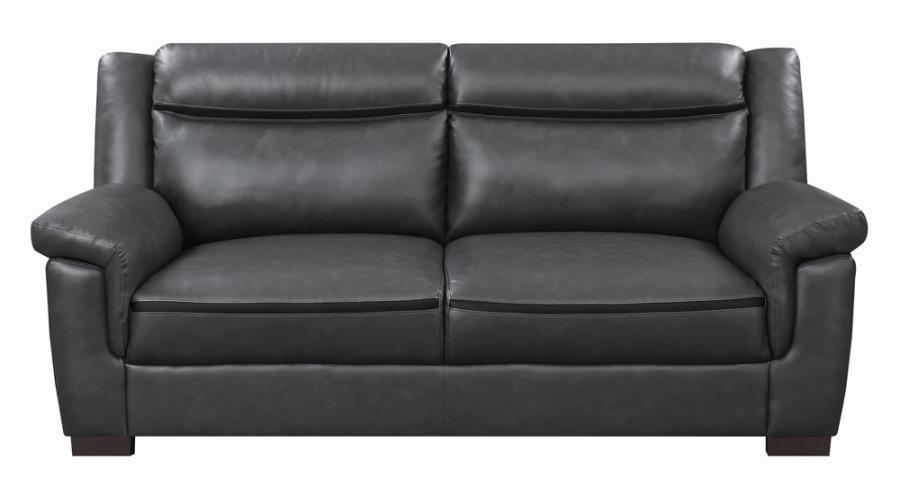 Coaster Fine Furniture Arabella - Upholstered Padded Arm Sofa - Gray | Meri Furniture