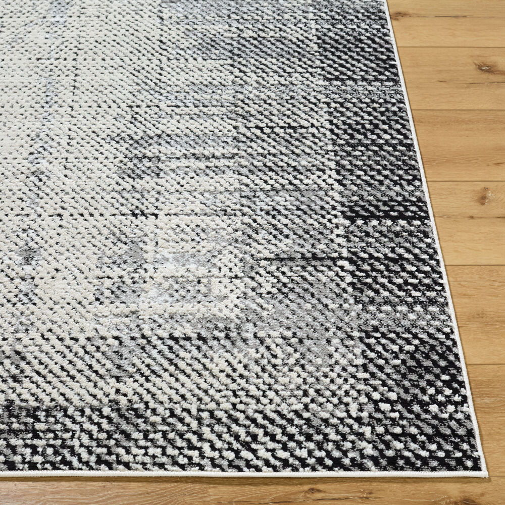 Siyah Machine Woven Rug