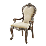 ACME Latisha - Dining Chair (Set of 2) - Antique Oak Finish | Meri Furniture
