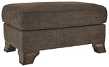 Ashley Furniture Miltonwood - Teak - Ottoman | Meri Furniture