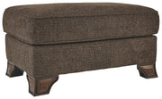 Ashley Furniture Miltonwood - Teak - Ottoman | Meri Furniture