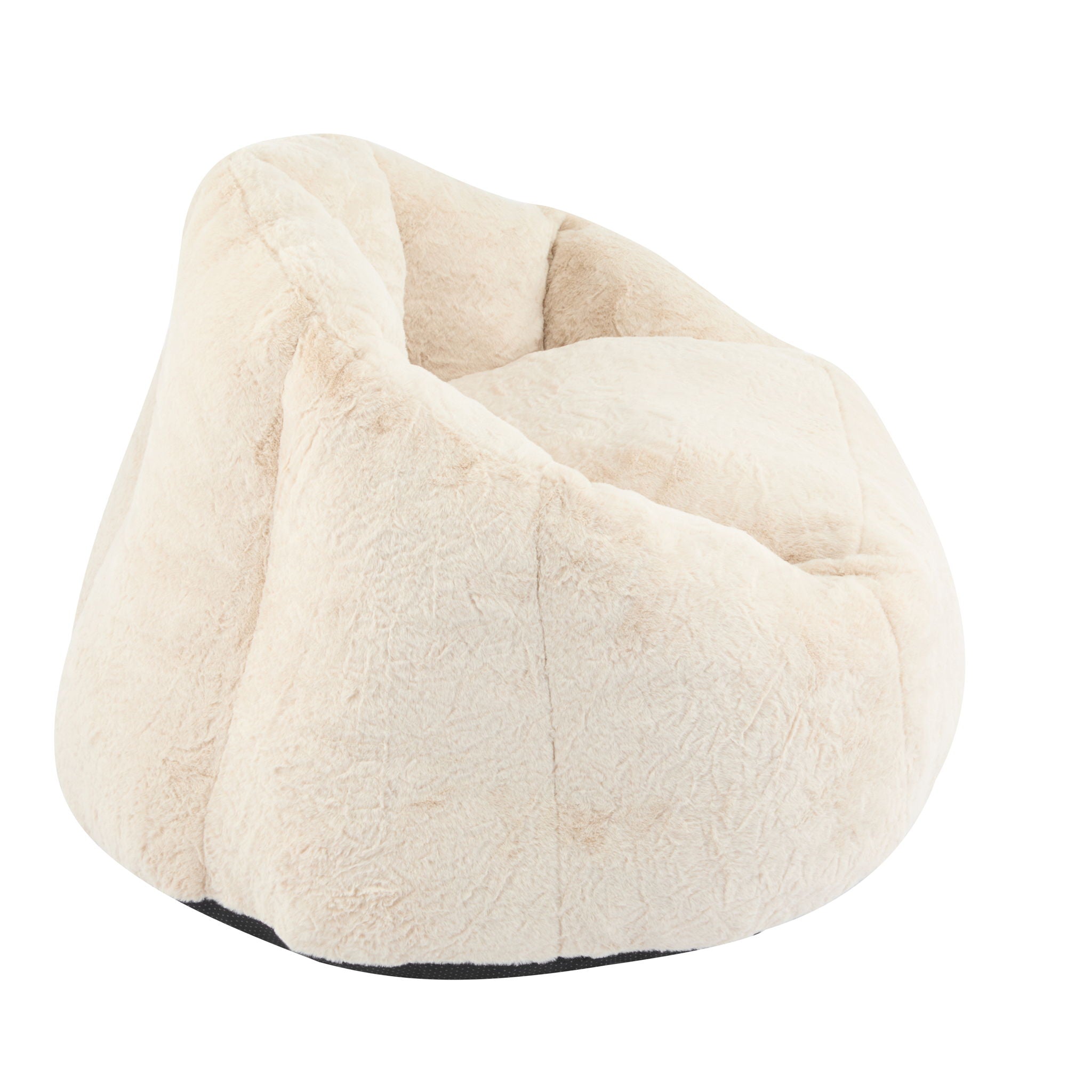 Albi - Indoor Cozy Armchair Style Bean Bag - Beige