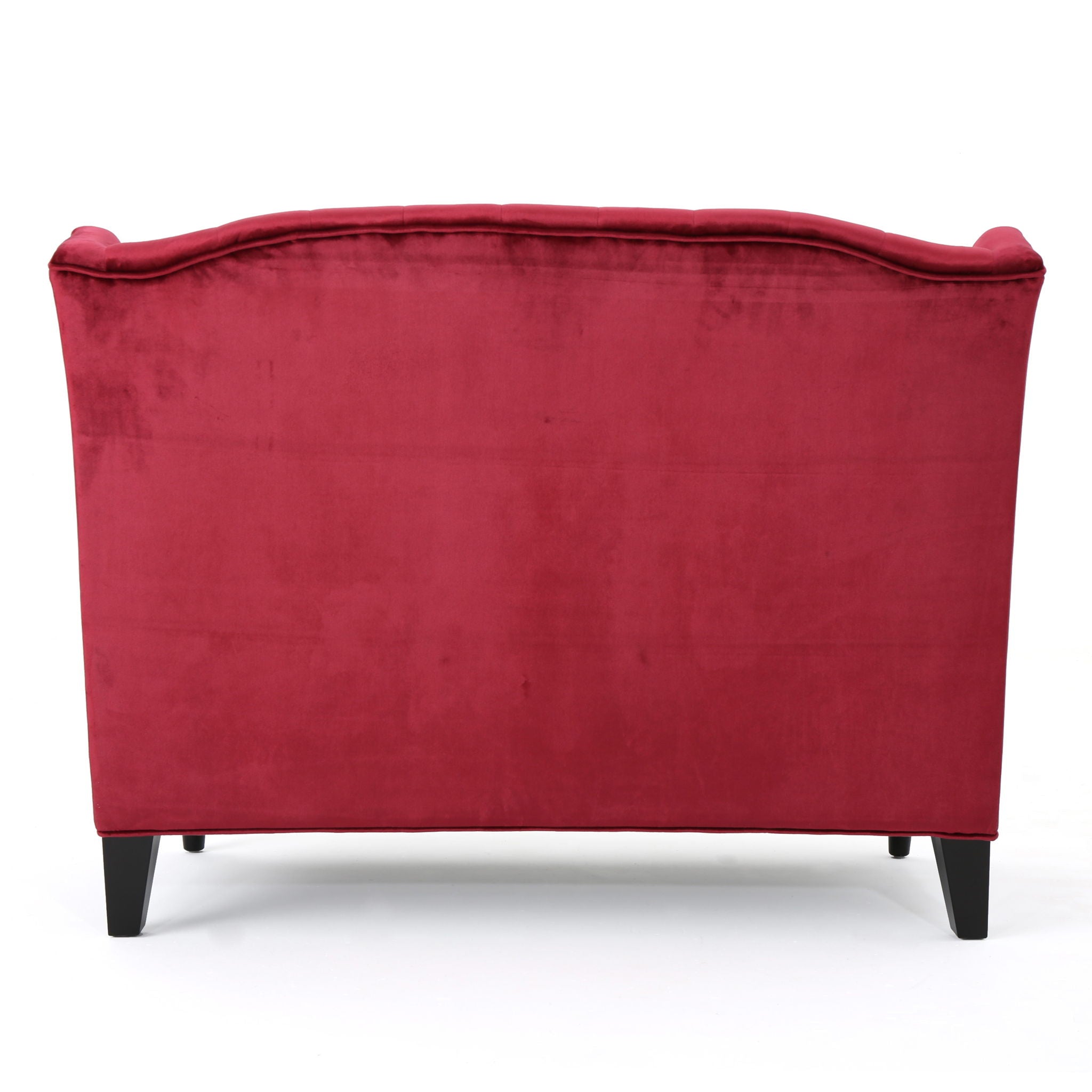 Nurturing - Upholstered Loveseat With Wing Back And Diamond Tufting
