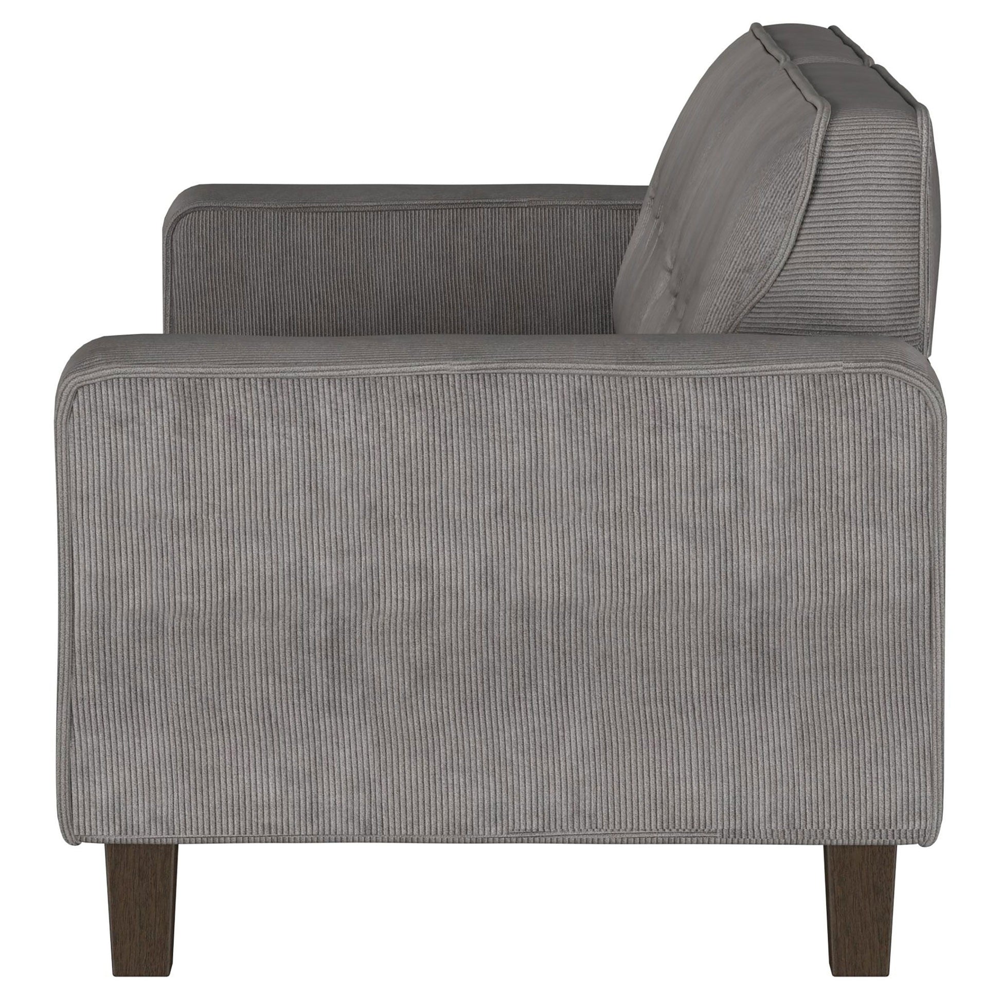 Coaster Fine Furniture Deerhurst - Upholstered Track Arm Tufted Sofa - Charcoal | Meri Furniture