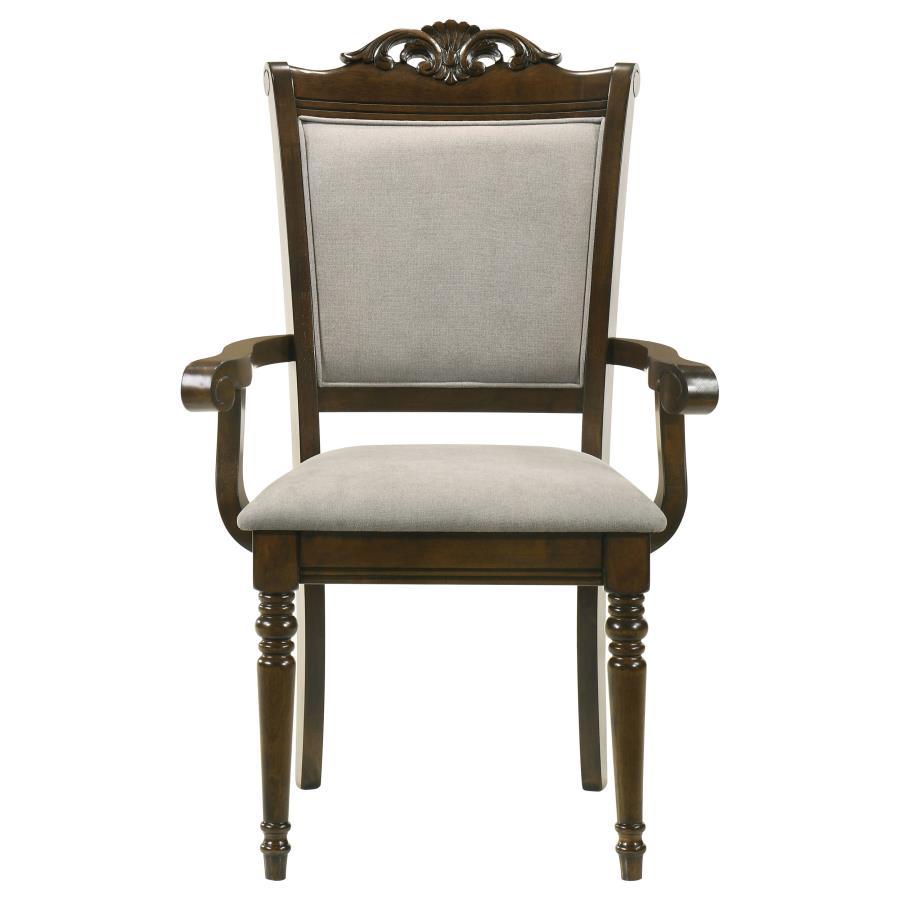 Coaster Fine Furniture Willowbrook - Wood Dining Arm Chair (Set of 2) - Chestnut | Meri Furniture