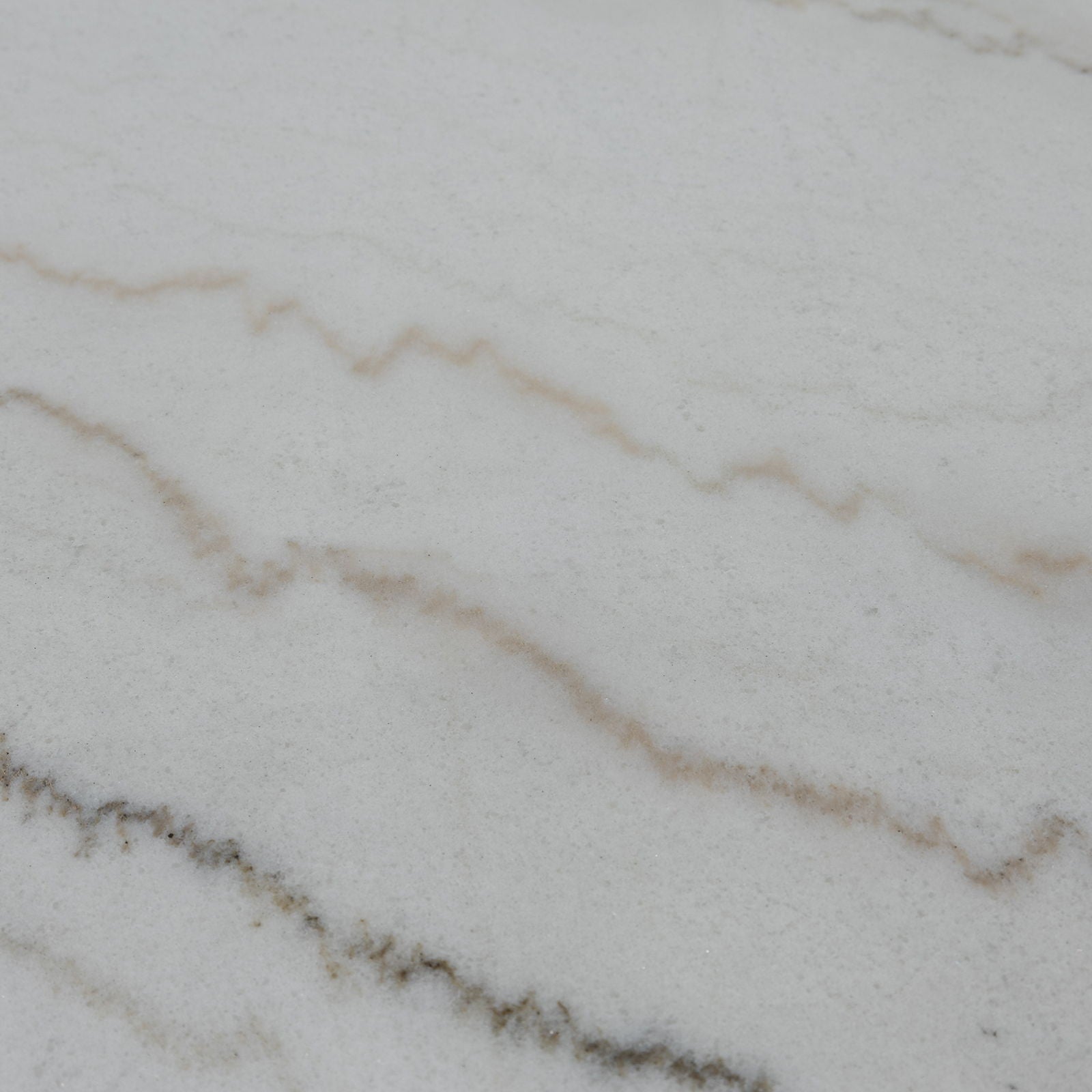 Jasmine - Bar Table With Arched Legs And Marble Top, Triangular Shape - Gray