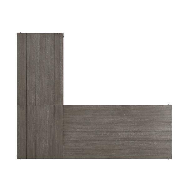 ACME Corner Writing Desk Orientation: "L" Shape Left Top Storage: 1 DrawerSlatted BaseFull Extension Drawer GlideSide Metal Drawer GlideFelt Lined Drawer | Meri Furniture