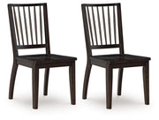 Signature Design by Ashley® Charterton - Brown - Dining Room Side Chair (Set of 2) | Meri Furniture