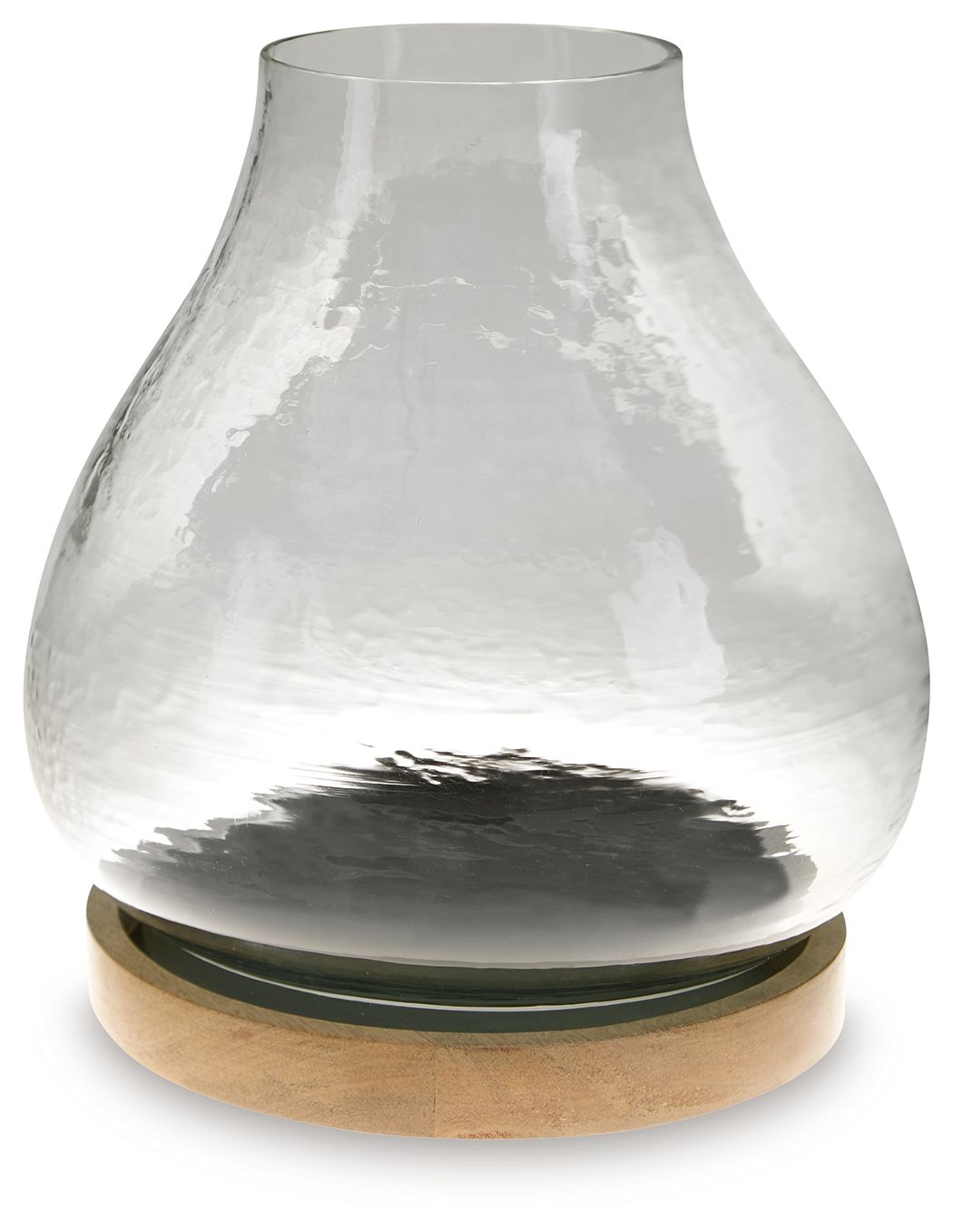 Signature Design by Ashley® Adalisen - Clear / Brown - Candle Holder | Meri Furniture