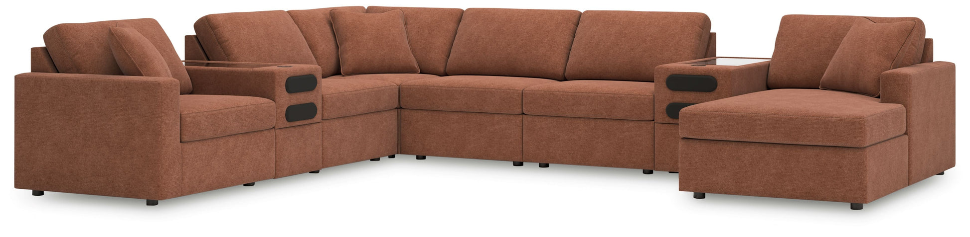 Signature Design by Ashley® Modmax - Spice - Sectional | Meri Furniture