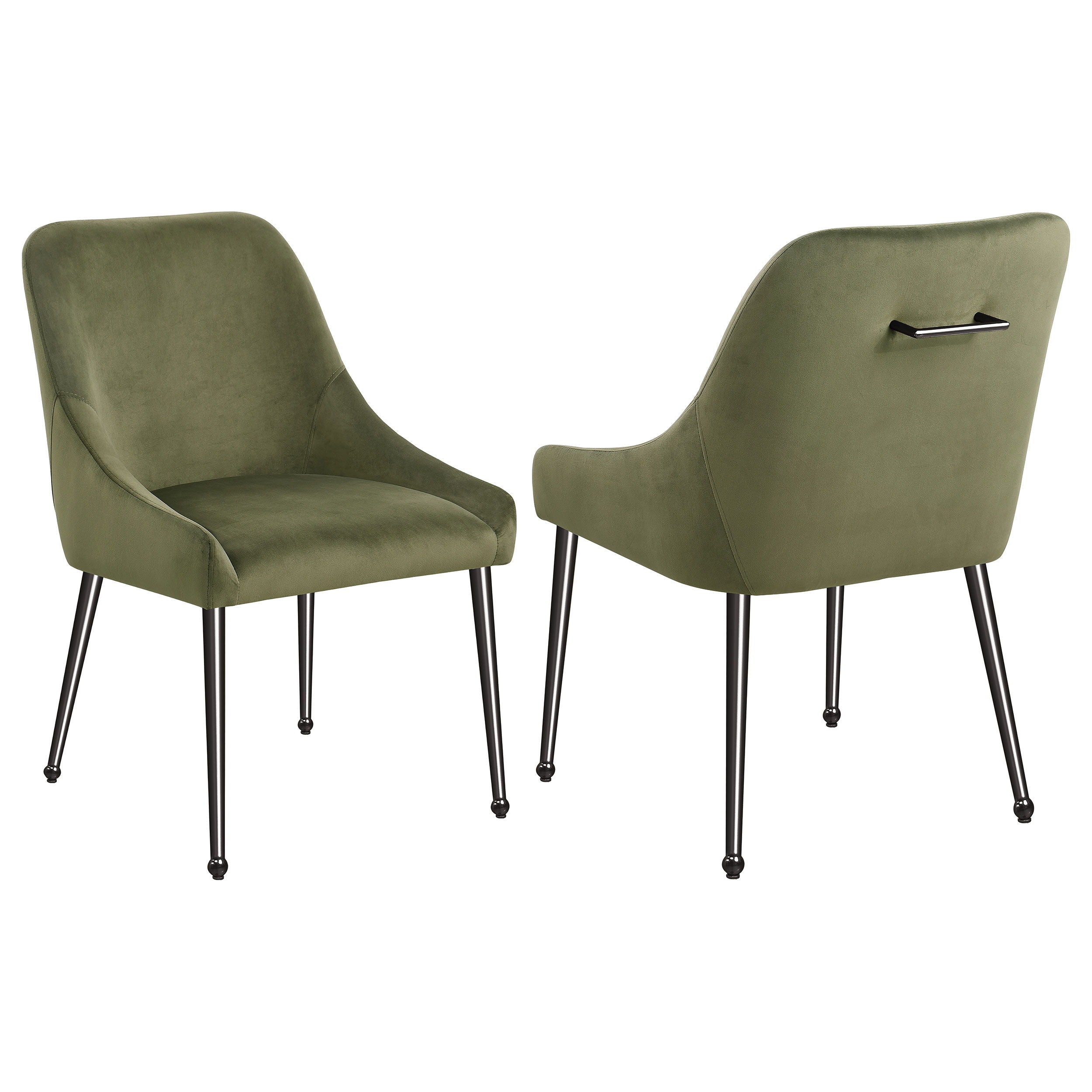 Coaster Fine Furniture Mayette - Upholstered Dining Side Chair (Set of 2) | Meri Furniture