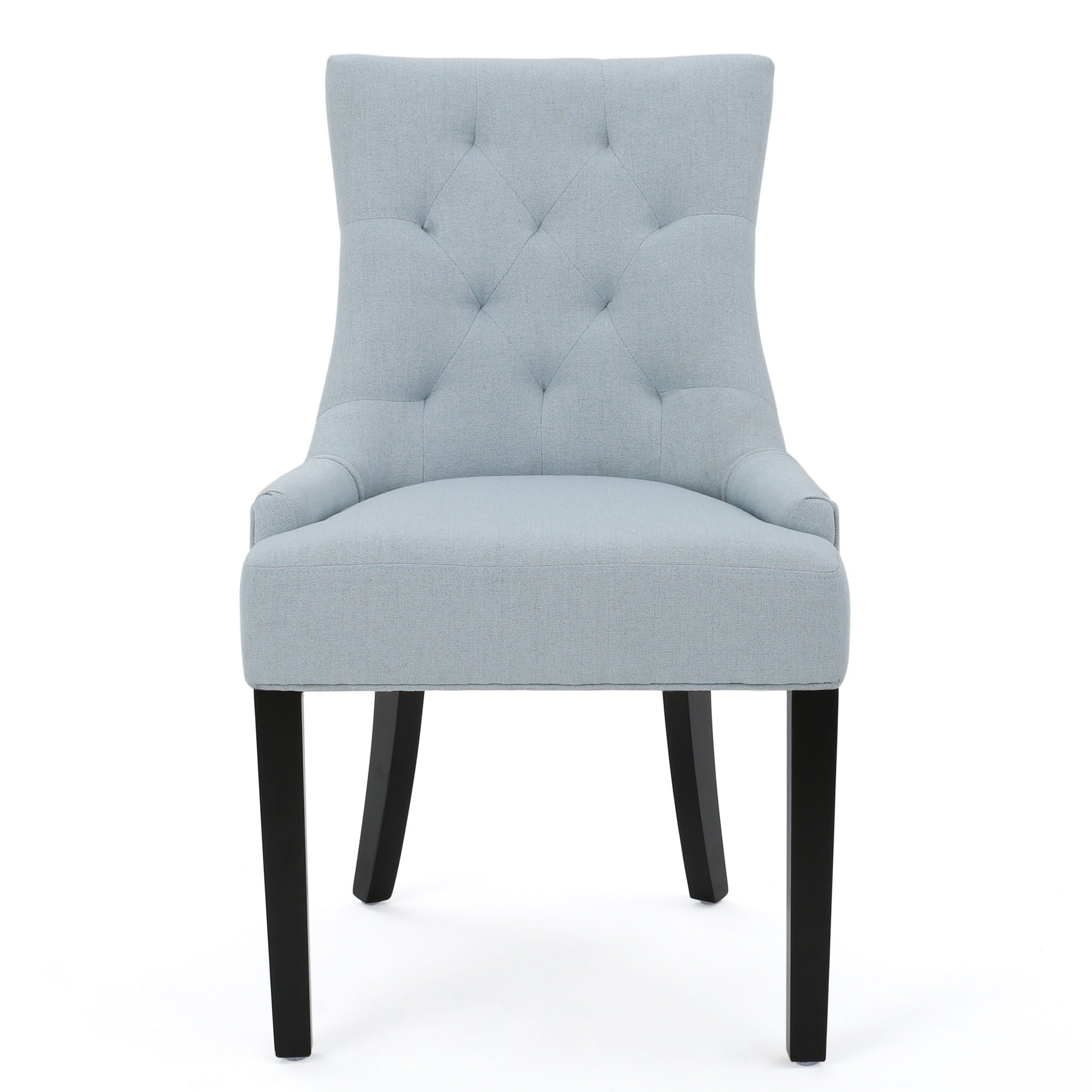 Contemporary Cheney Dining Chair Set With Tufted Design