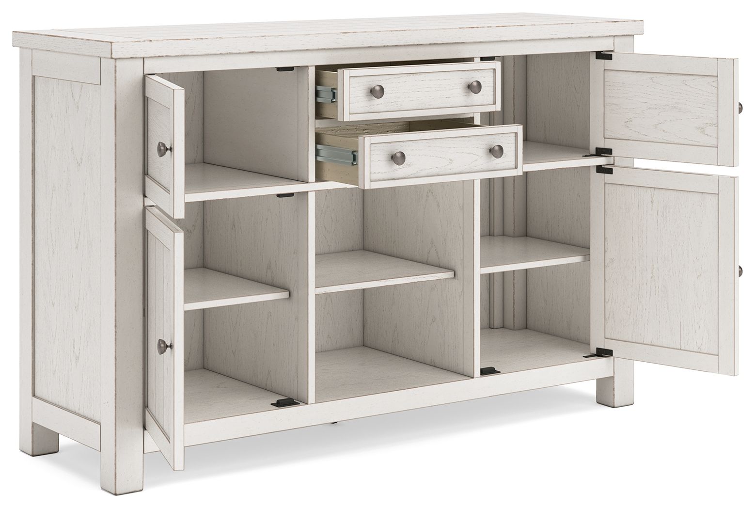 Signature Design by Ashley® Robbinsdale - Antique White - Dining Room Server | Meri Furniture