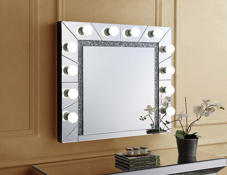ACME Noralie - Wall Decor - Mirrored - 28" | Meri Furniture