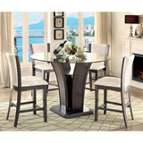 Manhattan - Round Counter Height Table - Gray