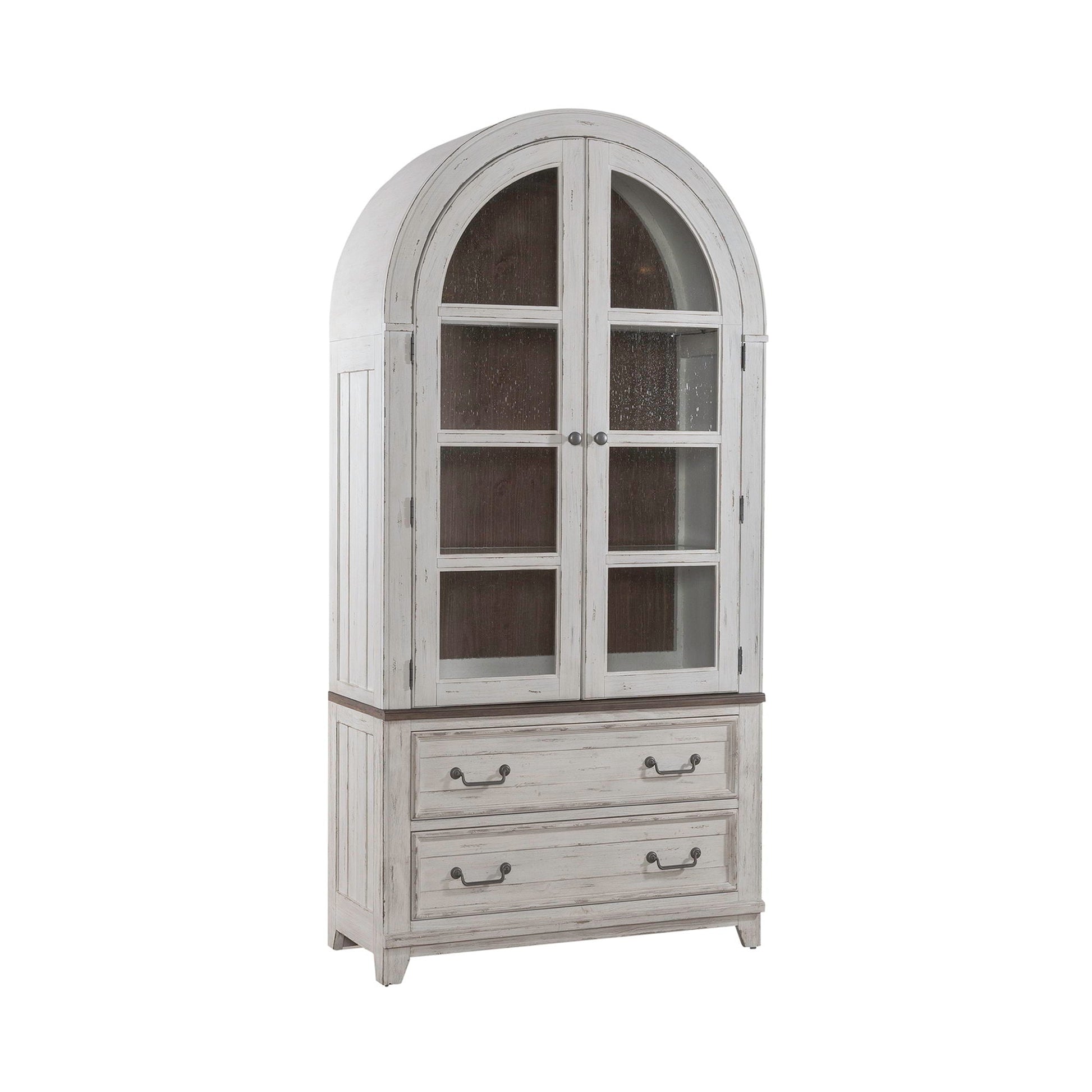 Liberty Furniture River Place - Curio Cabinet - White | Meri Furniture