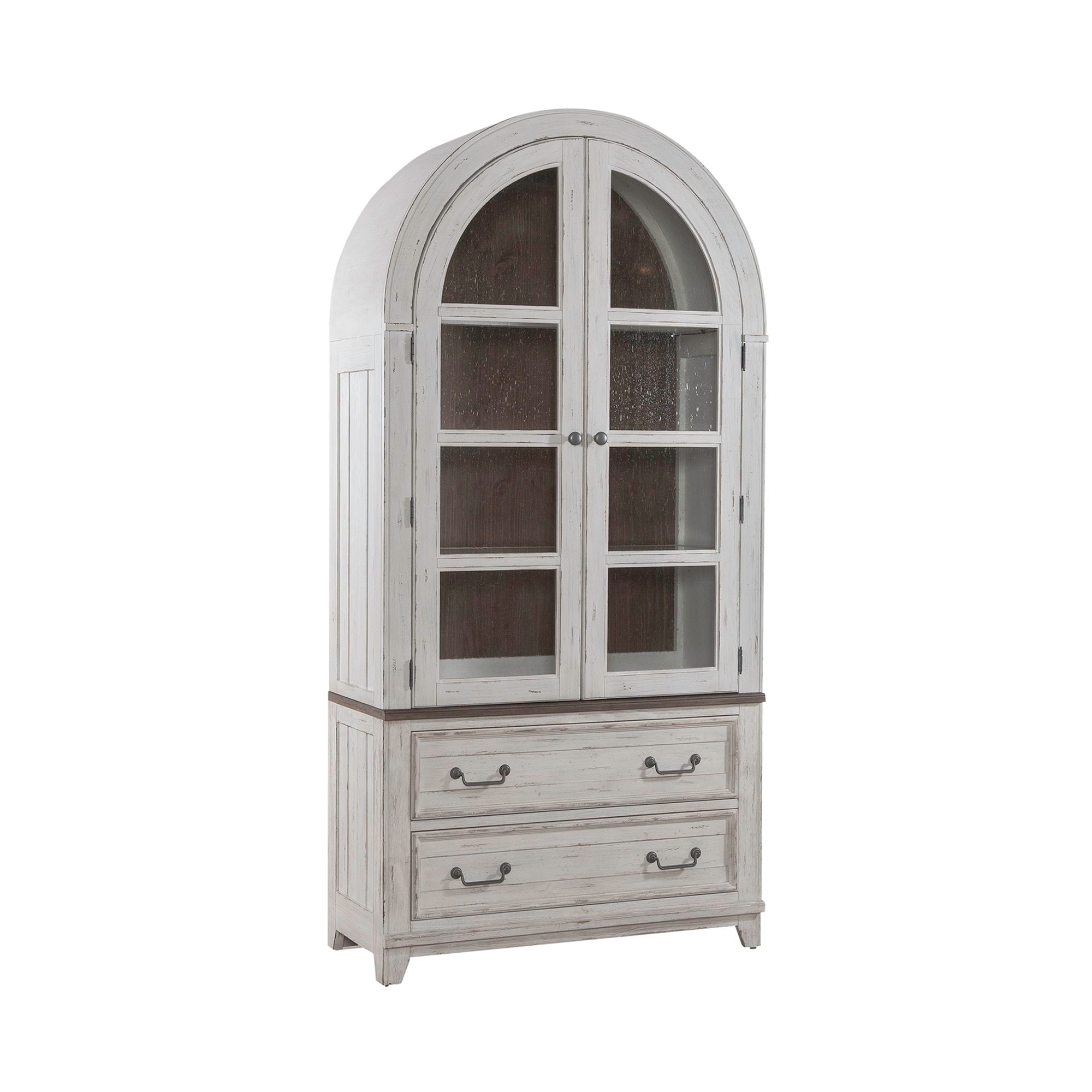 Liberty Furniture River Place - Curio Cabinet - White | Meri Furniture