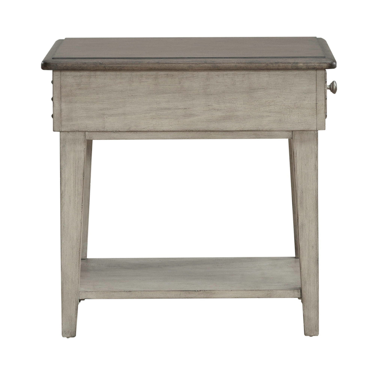 Ivy Hollow - Drawer Chair Side Table - White