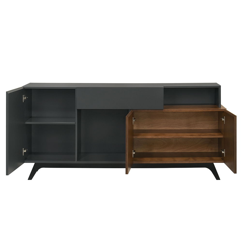 ACME Destin - Server - Walnut | Meri Furniture