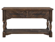 Dutton - Console / Sofa Table - Caramel Brown