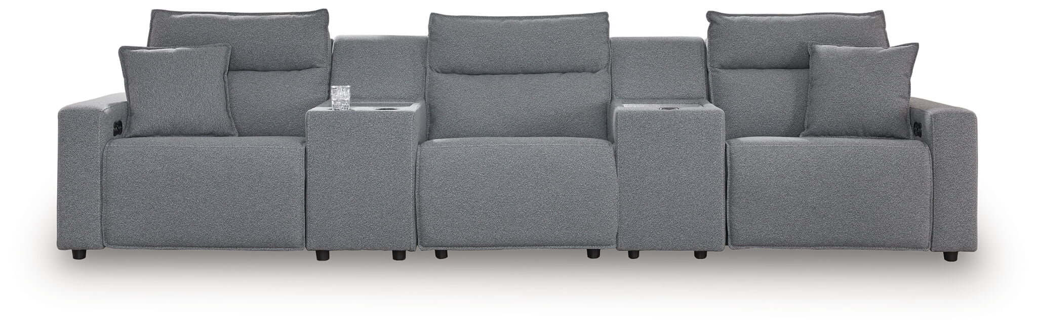 ModMax II - Salt And Pepper - Reclining Sectional