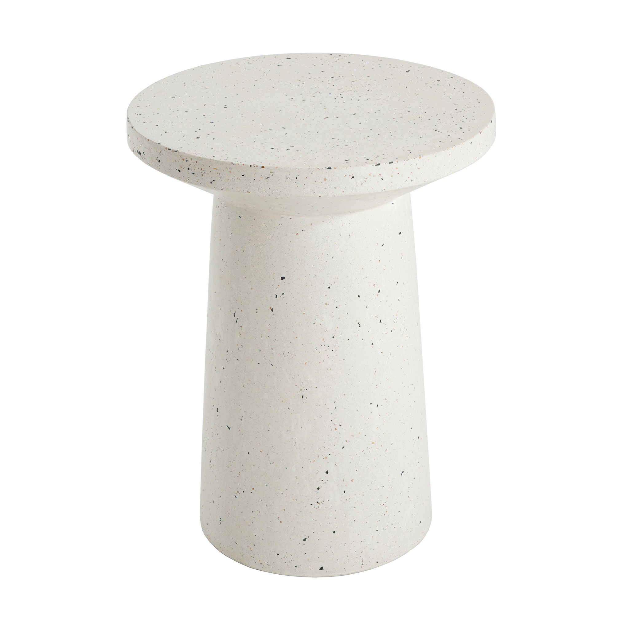 Terrazzo - Outdoor Side Table - White