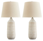 Willport - Ceramic Table Lamp (Set of 2) - Off White
