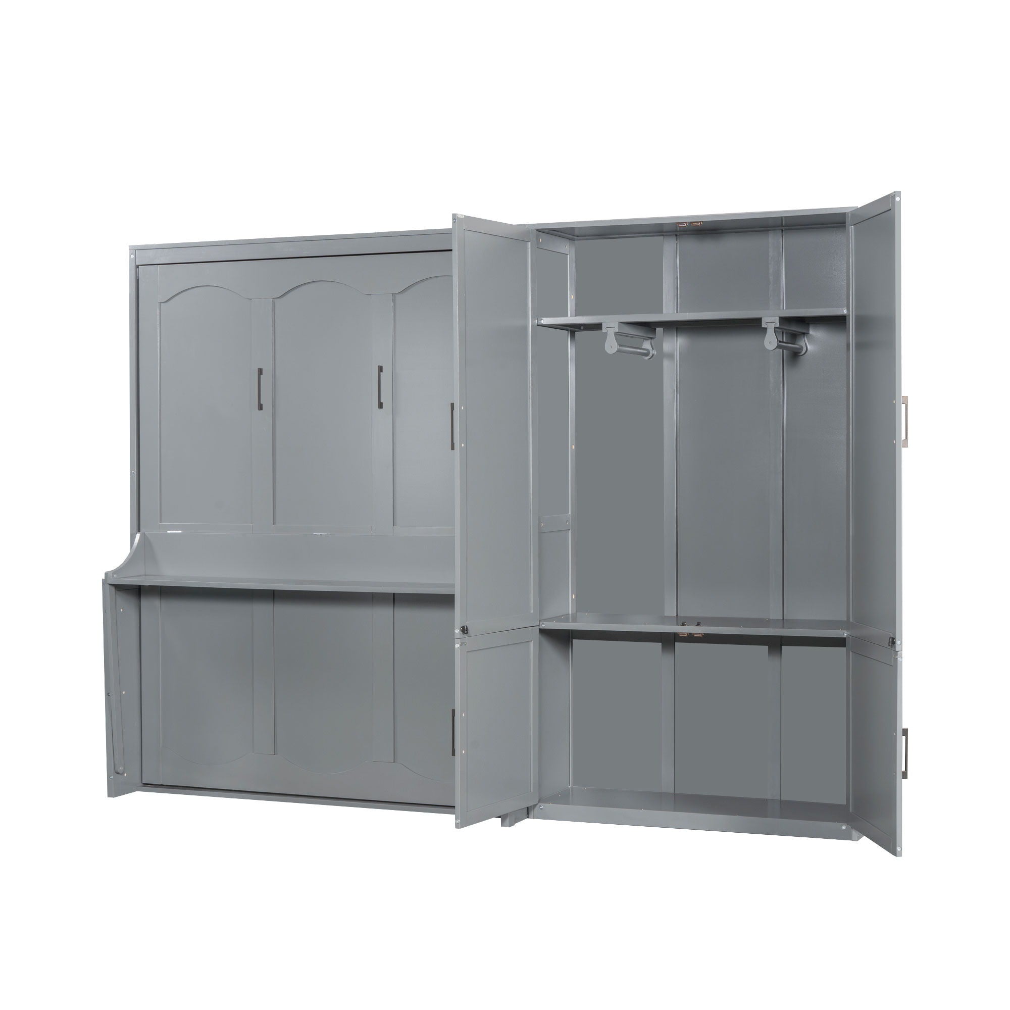 Murphy Elegant Wall Bed With Closet