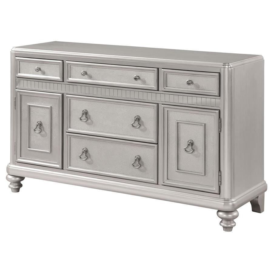 Coaster Fine Furniture Bling Game - Dining Sideboard Buffet Cabinet - Metallic Platinum | Meri Furniture