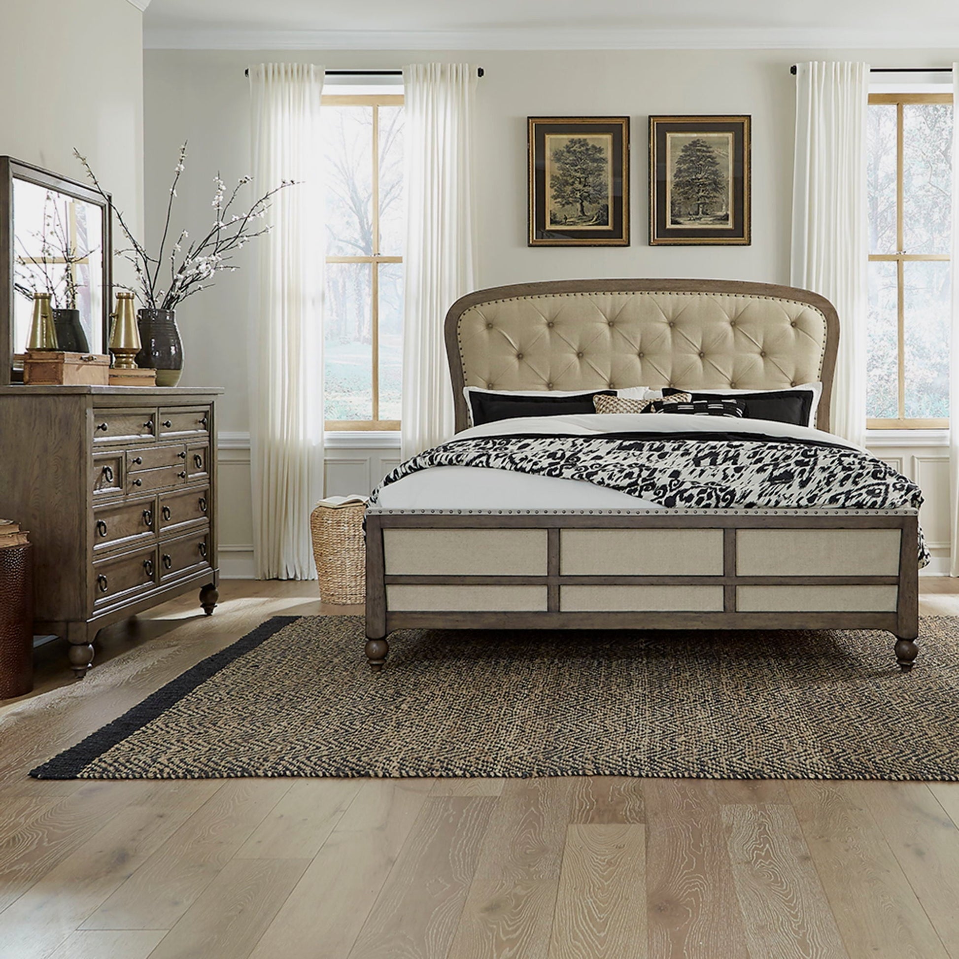 Liberty Furniture Americana Farmhouse - Shelter Bedroom Set | Meri Furniture