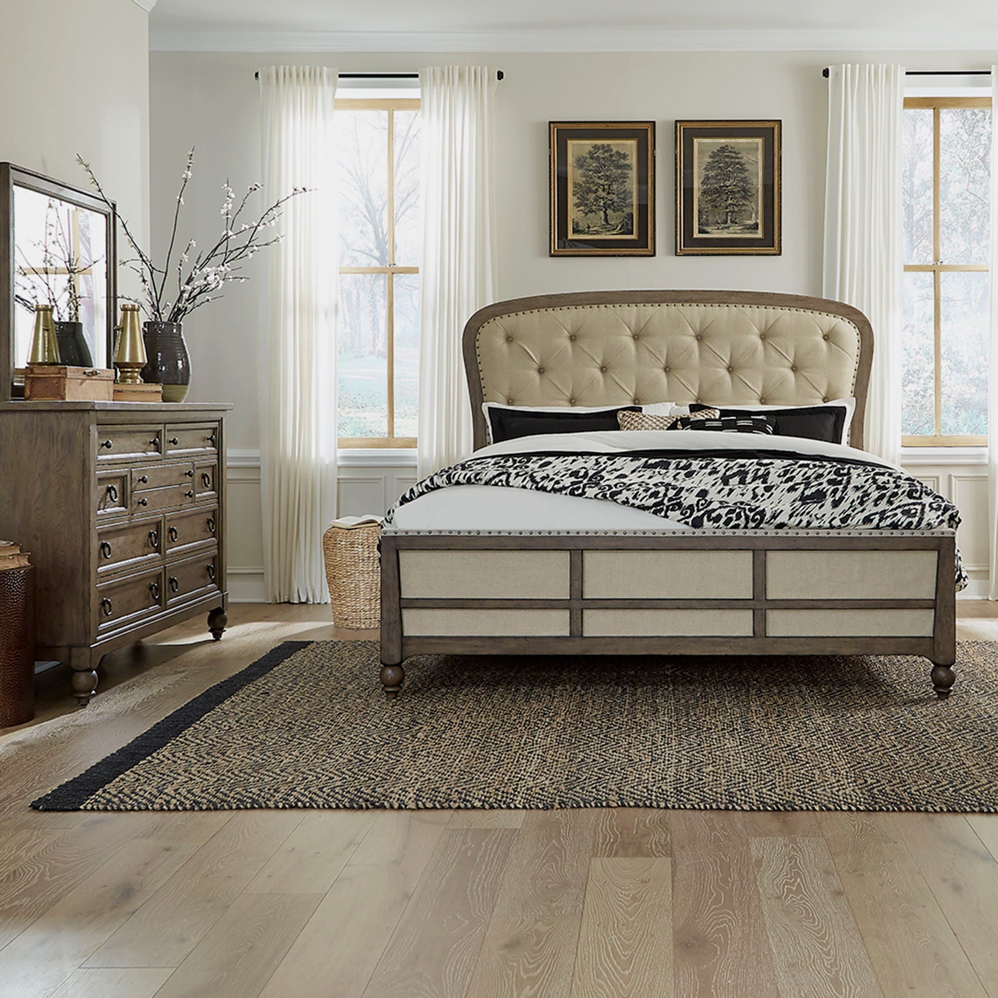 Liberty Furniture Americana Farmhouse - Shelter Bedroom Set | Meri Furniture