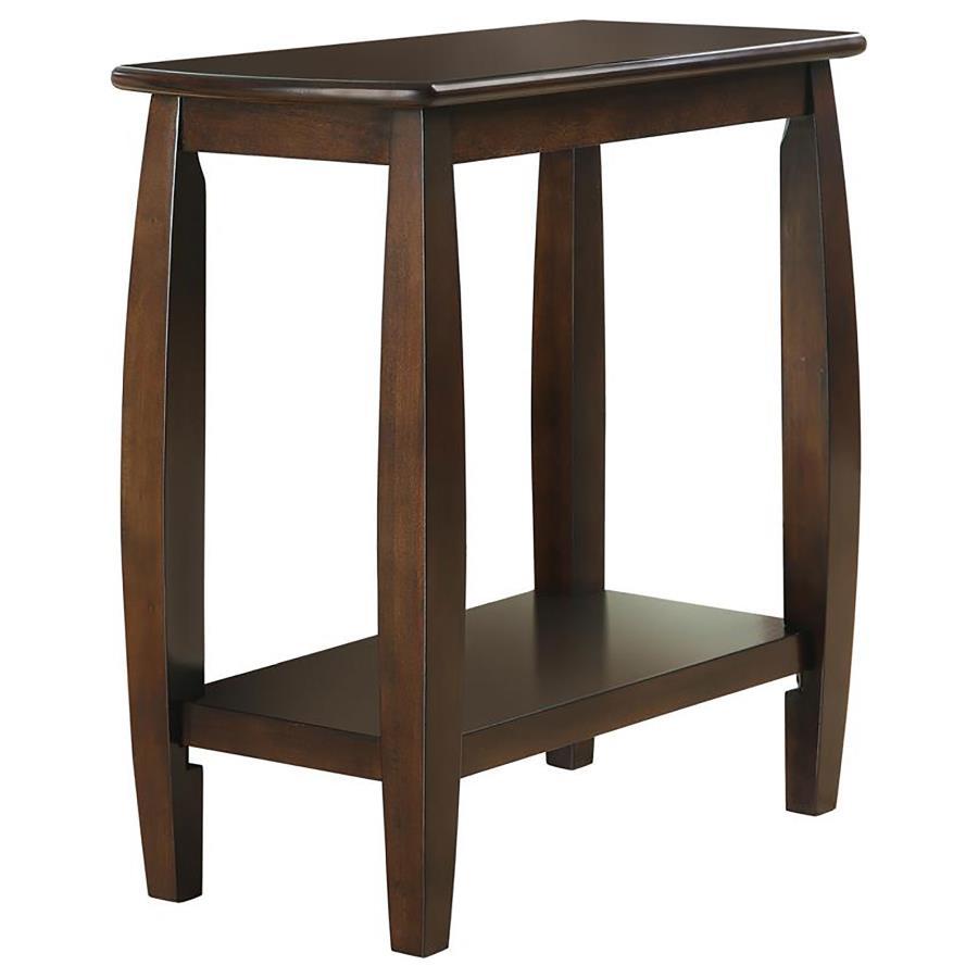 Coaster Fine Furniture Raphael - 1-Shelf Rectangular Wood Side Table - Cappuccino | Meri Furniture