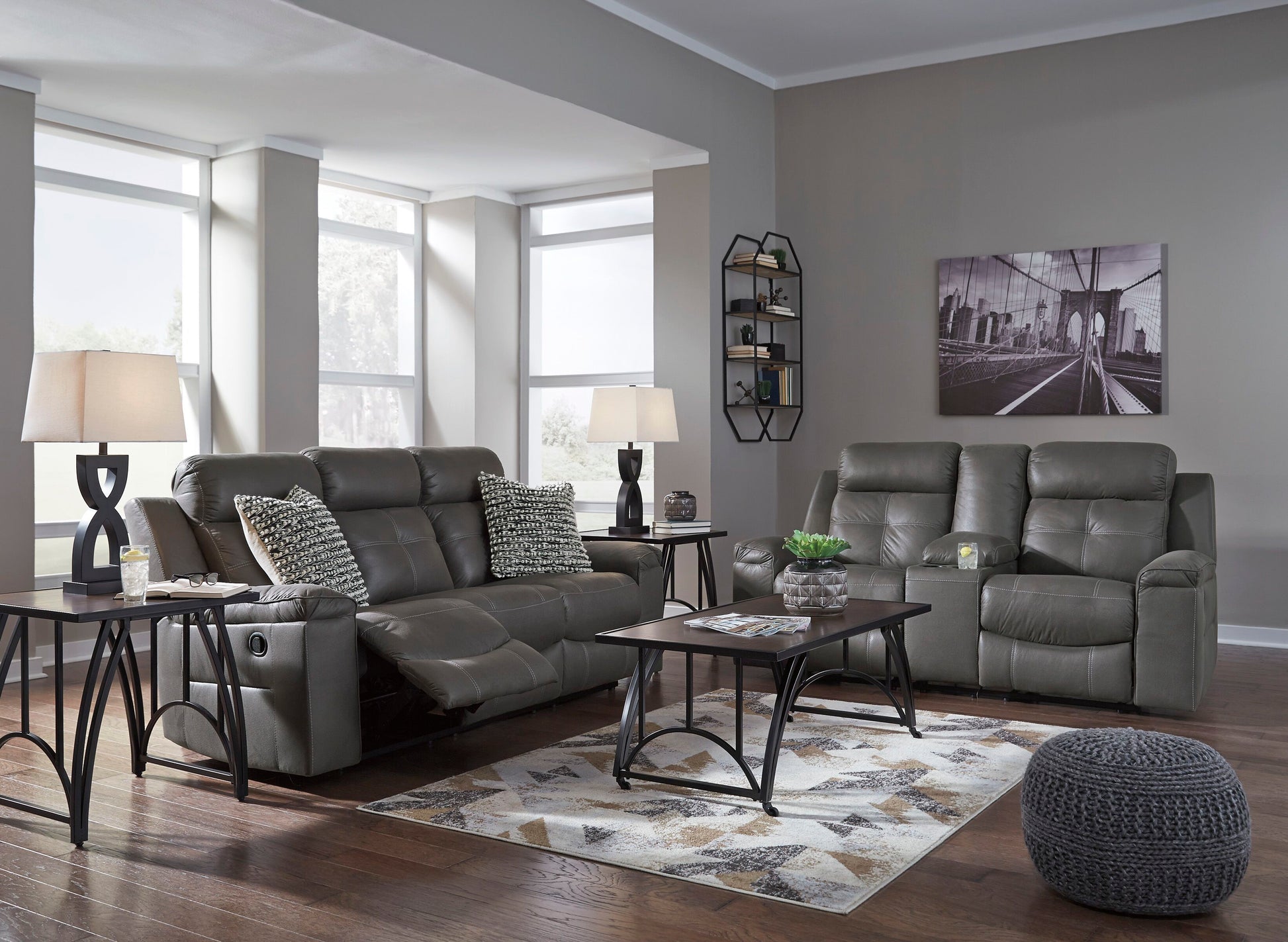 Signature Design by Ashley® Jesolo - Reclining Living Room Set | Meri Furniture
