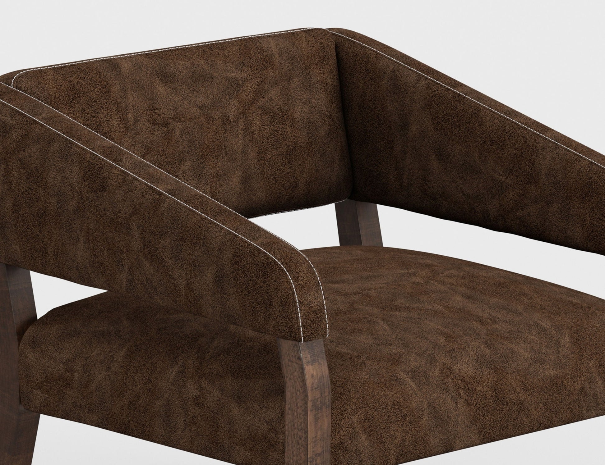 International Furniture Direct Murcia - Armchair - Brown | Meri Furniture