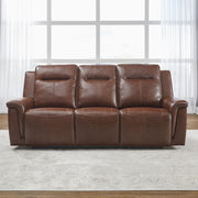 Liberty Furniture Avery - Sofa P2 - Cognac | Meri Furniture