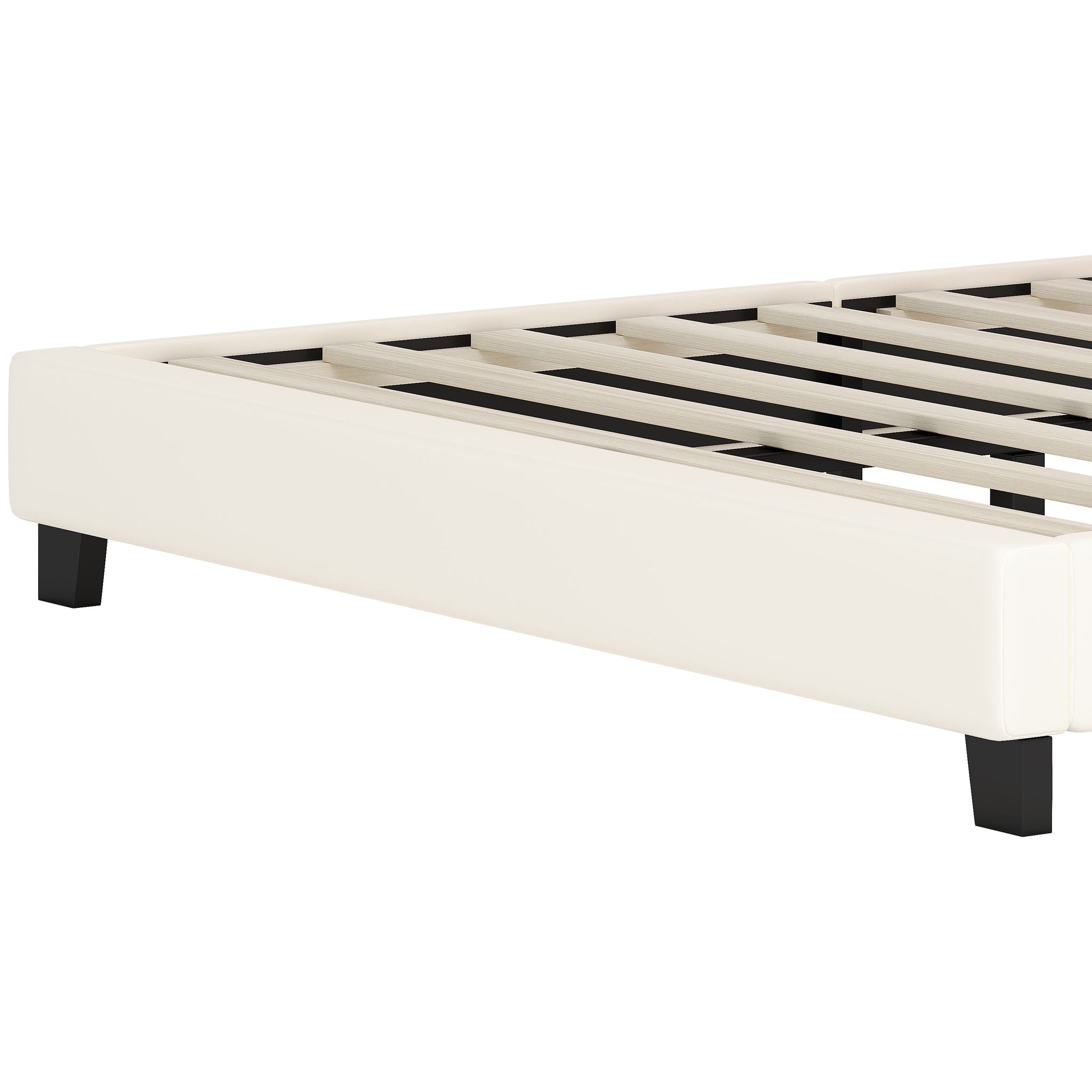 Upholstered Princess Platform Bed With Crown Headboard