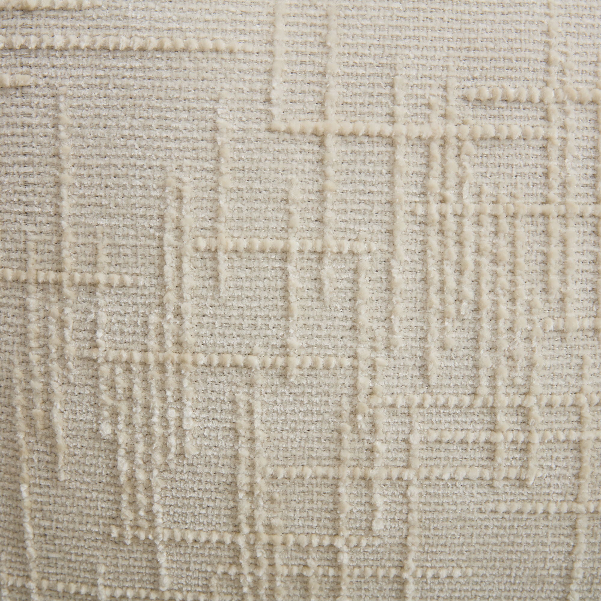 Chenille 2 Seater Sofa With LED Light, USB Charging Port, And Storage Bag