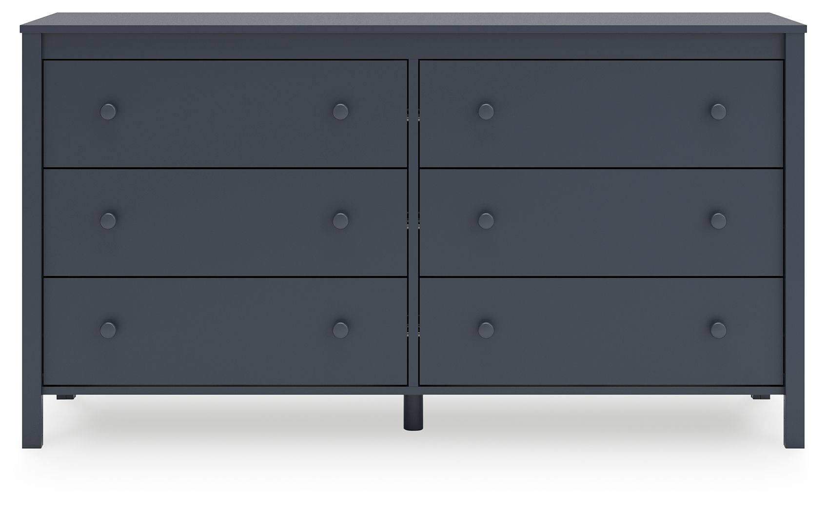 Simmenfort - Six Drawer Dresser - Navy Blue