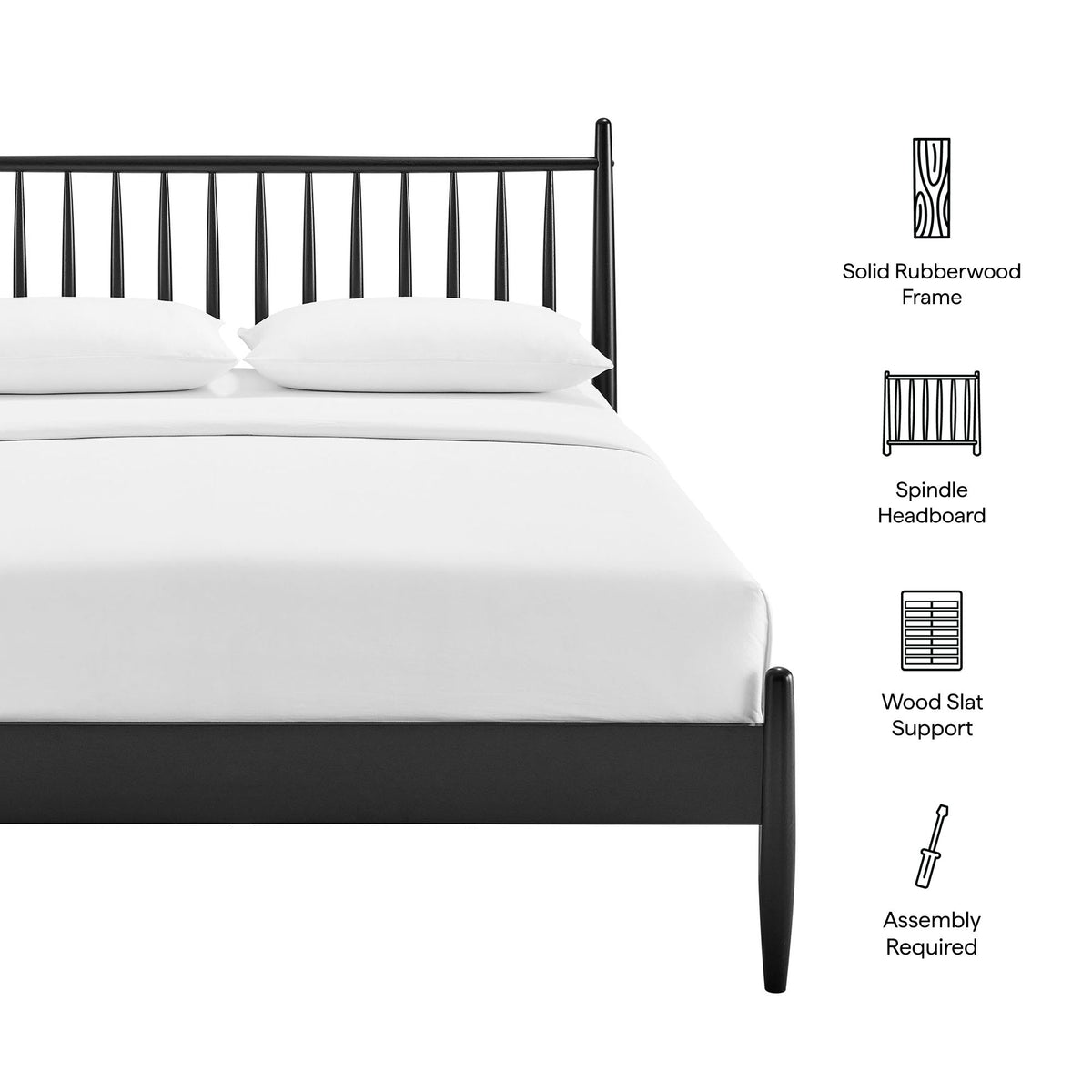 Zane King Size Spindle Bed by Modway