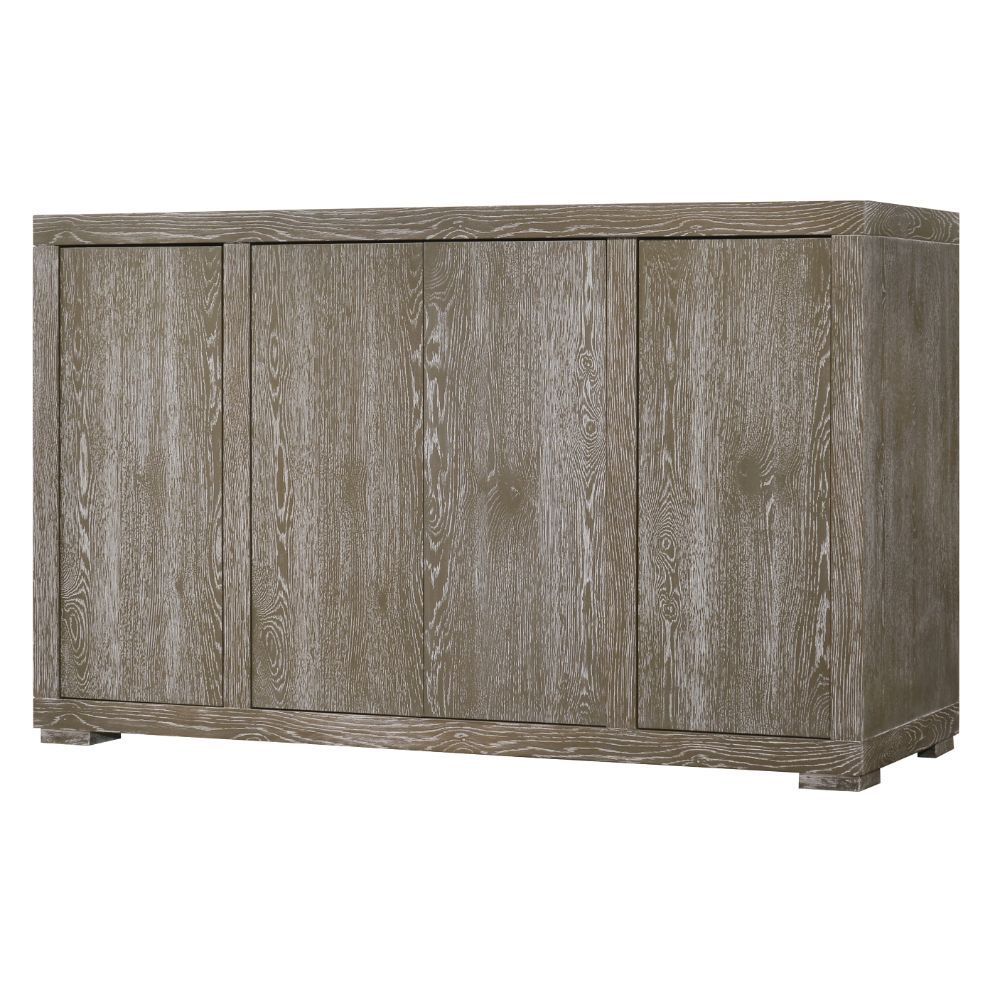 ACME Gabrian - Server - Reclaimed Gray | Meri Furniture